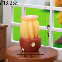 Décoration de paysage miniature en mousse de cactus artificielle, accessoires en résine DIY, artisanat, décorations de plantes succulentes miniatures