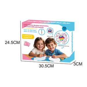 Educación Temprana Niños Creativos Reutilizables Juguetes de Dibujo de Agua Dibujos Animados Estilo Sirena Lienzo de Agua Mágico Con Pincel - Product Image 4