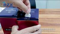 Étiquette NFC de vérification d'authenticité anti-contrefaçon imprimable NTAG 424 DNA 13,56 MHz de haute qualité/produit de marque, résistante aux manipulations