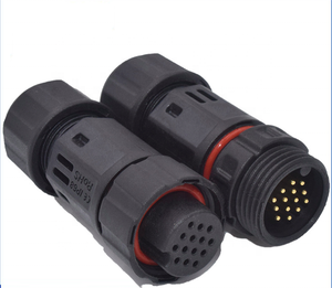 Оптовая цена 2 3 4 Pin IP68 M15 штекерные разъемы, водонепроницаемые M15 5-контактные разъемы, наружный Ip67 M15 светодиодный разъем - Product Image 2
