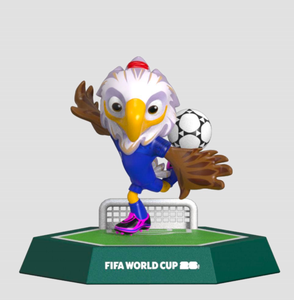 Mascota Oficial Licenciada del Mundial de Fútbol FIFA 2026, Juguete de Edición Limitada, Artículo Coleccionable Deportivo, <span class=keywords><strong>Mercancía</strong></span> de Estadio, Venta <span class=keywords><strong>al</strong></span> <span class=keywords><strong>Por</strong></span> <span class=keywords><strong>Mayor</strong></span>, 12CM - Product Image 5