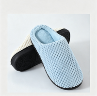 Chaussons d'hiver pour femmes, en mousse à mémoire de forme, doublure en peluche, antidérapants, semelle souple, chauds, pour la maison, vente en gros