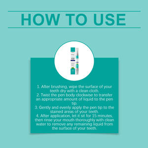 ปากกาดูแลสุขภาพช่องปากแบบพกพาคุณภาพสูง ขนาด 3 มล. ผลิตจากพลาสติก ช่วยให้ฟันขาว - Product Image 6