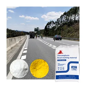 Strong Reflective Performance White Thermoplastics Road Marking Paint Price Quick Drying Coating Road