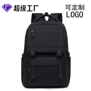 Viyalu Business <b>Backpack</b> <b>Large</b> Capacity Waterproof Laptop Bag For School Travel Men's Casual Use - Product Image 5