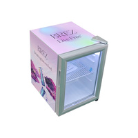 Mini-réfrigérateur commercial Meisda SC35 pas cher, à température unique, électrique, en verre, pour boissons, 220V