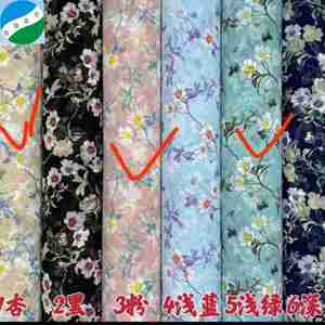 Thiết kế phổ biến Trung Quốc dệt sẵn sàng hàng hóa 75D 100% polyester <span class=keywords><strong>chiffon</strong></span> in vải Chứng Khoán cho hàng may mặc - Product Image 5