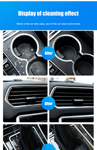 Kit de nettoyage automobile avec gel nettoyant pour l'intérieur de la voiture, pâte de nettoyage, slime, outils de detailing automobile, avec <span class=keywords><strong>fiche</strong></span> de données de sécurité des matériaux OEM 160g - Product Image 3