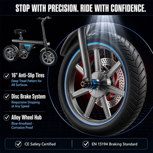 จักรยานไฟฟ้า Flywheel Fatbike EB9 จักรยานเสือภูเขาไฟฟ้าราคาประหยัด ยางใหญ่ ดิสก์เบรก - Product Image 4