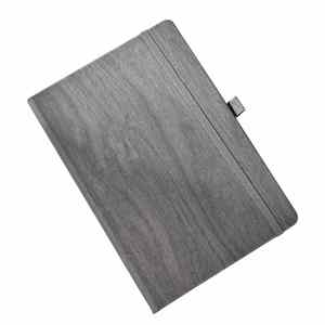 Carnet A5 en bois tendre, couverture rigide, élastique, grain de bois, agenda de haute qualité, logo personnalisé pour entreprise, cadeaux d'affaires - Product Image 6