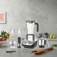 Blender multifonctionnel Happy Partner pour la cuisine et presse-agrumes, mixeur pratique, blender électrique, moulin à épices, machine à blender pour fruits