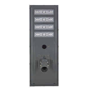 <span class=keywords><strong>Lampadaire</strong></span> <span class=keywords><strong>Solaire</strong></span> Tout-en-un 180lm/W, 12h d'Éclairage, 3-5 Jours de Pluie d'Intervalle, Étanchéité IP65, pour Zones Rurales Africaines - Product Image 1