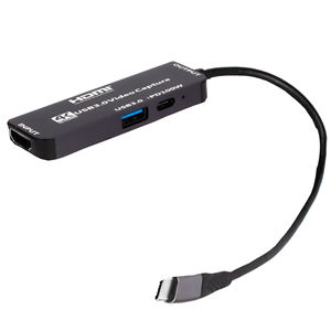 Carte d'acquisition vidéo PD100W USB-C vers HDMI TYPE-C USB3.0 HD 4K collecteur de diffusion en direct de <span class=keywords><strong>jeux</strong></span> vidéo Grabber - Product Image 5
