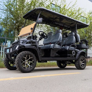 Voiturette de golf 4x4 à 4 places, 72V, 2+2, buggy tout-terrain, batterie au lithium, mini-voiturette de golf, chariot de golf en aluminium, batterie au lithium 60V - Product Image 3