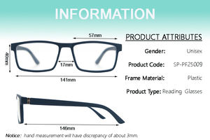 Nouvelle Arrivée 2026 – Lunettes <span class=keywords><strong>de</strong></span> <span class=keywords><strong>Lecture</strong></span> Tendance en Plastique Shoneray pour Hommes – Prêtes à l'emploi – Anti-Lumière Bleue – Presbytie – Verres Transparents - Product Image 5