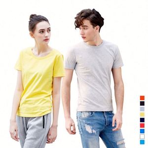 Design High Quality Men's White Cotton Uniform Camp Event Promotional Logo Printed Adult 180g White 100 Cotton Unisex T-shirt - Product Image 2