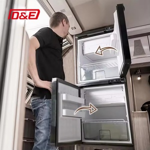 Refrigerador Vertical Duradero de Doble Zona y 90L con Compresor de CC para Vehículos Recreativos y Campamentos - Product Image 6