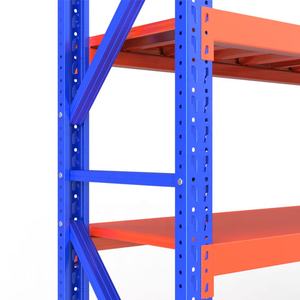 Estanterías de Almacenamiento de Acero de Alta Calidad de 200 kg, Sistema de Estanterías de 5 Niveles Ajustables con Pernos, Sistema de Estanterías sin Pernos para Almacén, Gran Venta de Fábrica - Product Image 5