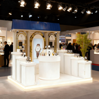 Vitrine de présentation de parfum en bois pour magasin de parfum, vitrine de présentation de parfum, utilisation en centre commercial