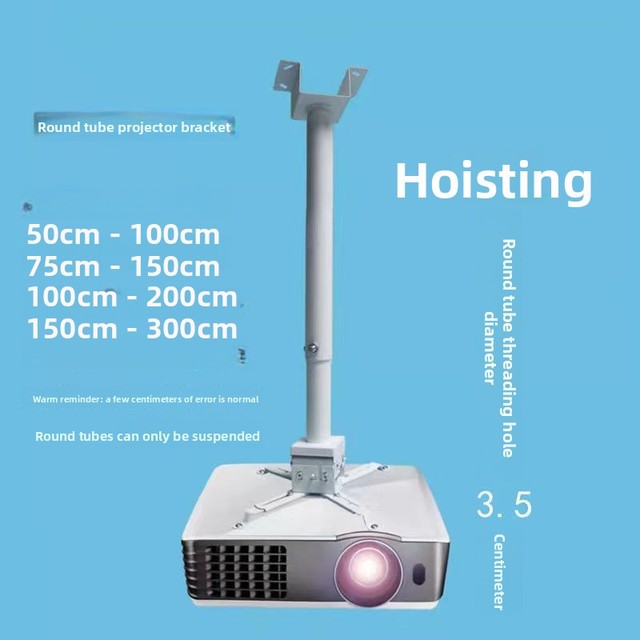 Xinyou Single-Hole Four-Hole Universal Ceiling Mount Telescopic Wall-Mounted Projector Bracket for Home Office Projector Mounts