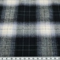 Tissu en coton teint en fil à carreaux écossais 170 g/m² pour vêtements d'enfants (garçons et filles), chemises et pantalons pour hommes et femmes