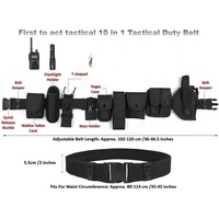 Ceinture Tactique Modulaire Polyvalente pour Équipement Extérieur, Sécurité, Travail et Chasse