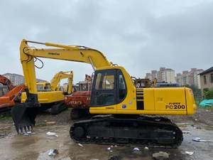 Komatsu ปั๊มและกระปุกเกียร์รถไฮดรอลิก20ตันเครื่องขุด PC200-6แบบใช้แล้วผลิตในประเทศญี่ปุ่น - Product Image 4