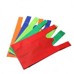 Bolsas de tela no tejida con logo impreso personalizado para compras convenientes - Product Image 2