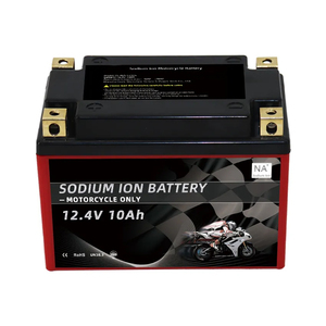 Batterie au sodium-ion 12V 12.4V 10Ah pour moto et voiture, démarrage d'urgence, alimentation de secours OEM ODM - Product Image 1