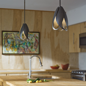 Lámpara Colgante de Techo de Diseño Nórdico con Textura Metálica en Forma de Capullo de Tulipán, <span class=keywords><strong>para</strong></span> Dormitorio, Estilo Moderno y Lujoso, Venta al Por Mayor OEM - Product Image 6