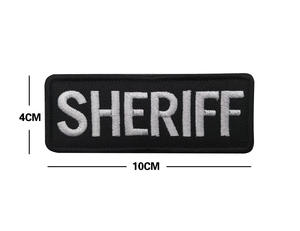 Lettres anglaises personnalisées patchs en feutre plastique brodés avec réfléchissant pour gilet tactique insigne arrière - Product Image 6