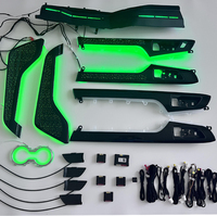 Pour Toyota Highlander, éclairage d'ambiance 2022-2025 |   Kit de contrôle central par application avec laser étoilé fantôme à 33 LED