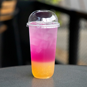 Rõ ràng nhựa dùng một lần vật nuôi ly với mái vòm có nắp đậy, bong bóng BOBA chén trà, Bán Buôn - Product Image 4