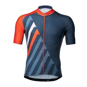 Camiseta de Ciclismo para Hombre, Manga Corta, Transpirable, de Secado Rápido, para Bicicleta de Montaña y Carretera, con Bolsillo Reflectante - Product Image 3