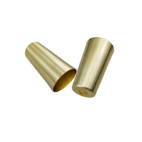 YOYOW Offre Spéciale or fin laiton fer moderne bois chaises de salle à manger meubles jambe Tube protecteur Table jambe Base couverture pour meuble jambe