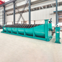 Classificateur en spirale de vente directe d'usine pour l'extraction de minerai d'or, prix de machine à laver de sable de galets de rivière