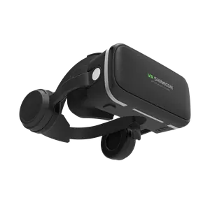 支持OEM 3D游戏虚拟现实眼镜CE证书虚拟现实盒42毫米光学镜头沉浸式体验虚拟现实眼镜