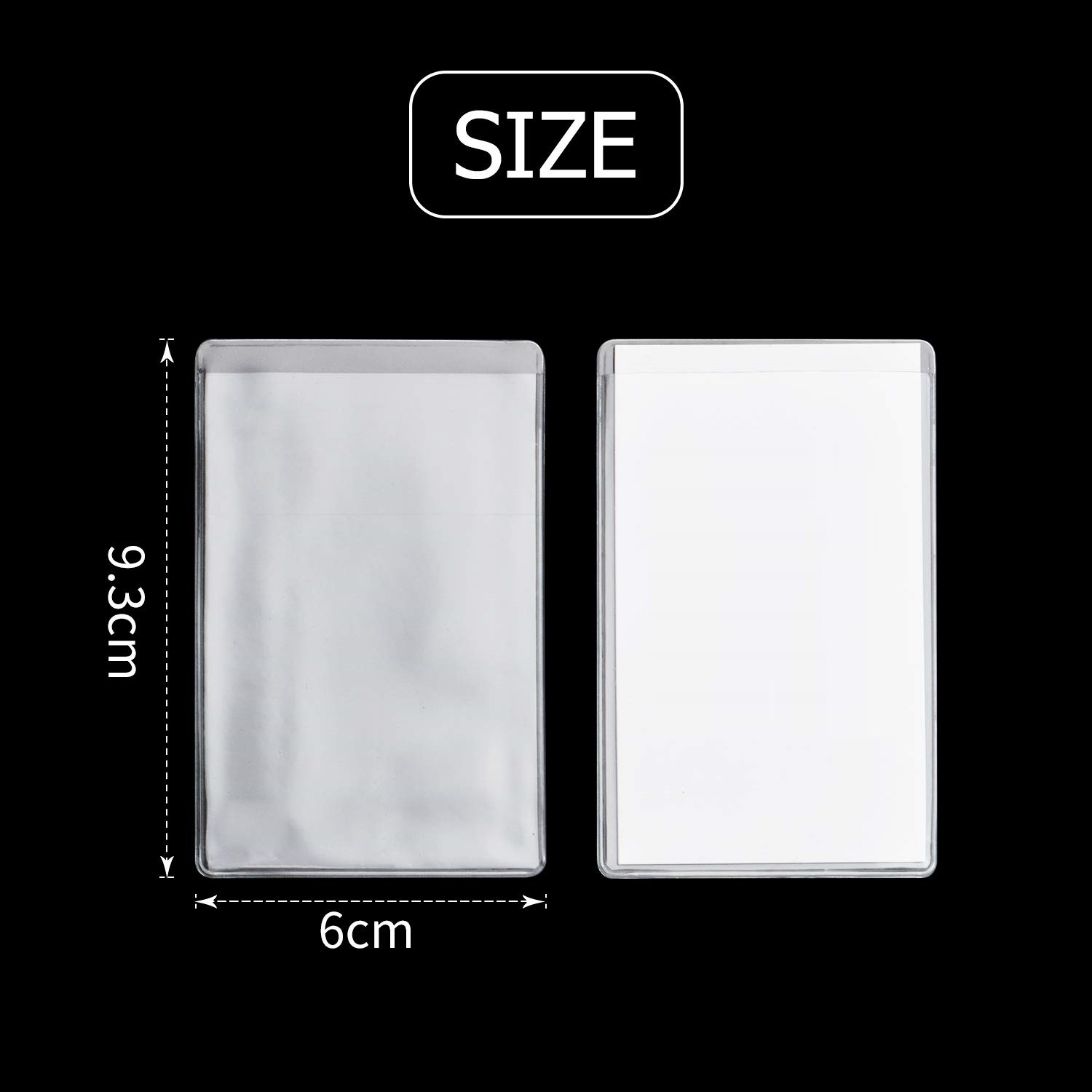 Transparent Credit Card Sleeves - Waterproof Protection