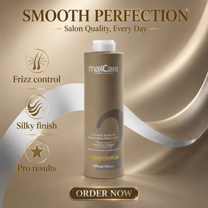 Traitement à la kératine Maxcare Salon, traitement lissant et de lissage des cheveux, traitement brésilien pour cheveux secs et abîmés, traitement capillaire <span class=keywords><strong>Tanino</strong></span> - Product Image 3