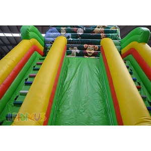 <span class=keywords><strong>Tobogán</strong></span> Inflable Comercial Personalizado de PVC con Temática de Zoológico para Niños, Combo de Casa de Brinco con <span class=keywords><strong>Tobogán</strong></span> en Venta con Soplador - Product Image 5
