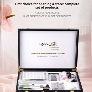 Kit d'entraînement professionnel pour extensions de cils, 16 pièces, ensemble de formation haut de gamme pour l'enseignement de la beauté - Product Image 4