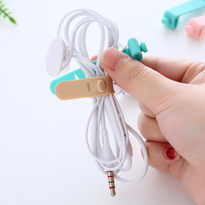 Silicone Cable Ties Self Locking Data Cable Organizer For Earphone Storage And Cord Management 4 Pack - Product Image 2