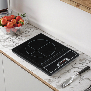 Cocina de Inducción Manual Cuadrada de un Solo Quemador para Uso Doméstico, de Alta Potencia y Ahorro de Energía, para Hot Pot - Product Image 1