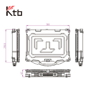 High Quality KTB 3501 CE 15.6'' I7-6700T I5-6500T I3-6100T Industrial Pc Rugged Portable Three-defense <b>Computer</b> High Quality KTB - Product Image 3