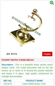 Support de montre de poche en laiton GS 2215 outils de réparation de bijoux - Product Image 2