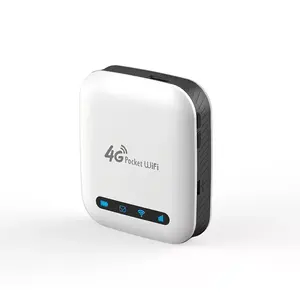 5000mAh USB güç bankası 4G LTE kablosuz araba yönlendirici açık 2.4G Wifi taşınabilir yönlendirici hotspot GPRS modem sim kart ile
