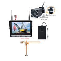 Système de surveillance des angles morts sans fil IP69K 1080p pour engins de chantier avec vision nocturne