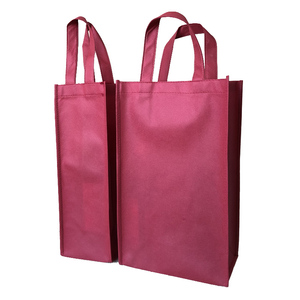 Promotional Single <strong>Wine</strong> <strong>Bags</strong> Custom Logo 6 Bottle Shopping Non Woven <strong>Wine</strong> Bottle <strong>Bag</strong> Gift Tote <strong>Wine</strong> <strong>Bag</strong> - Product Image 4