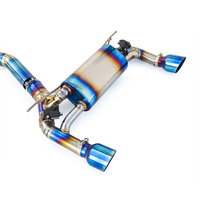 Système d'échappement Catback en titane à sonorité réglable Valvetronic pour BMW 435i N55 3.0t F32/F33/F36 2014-2016, performance de dissipation