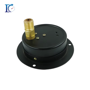 Alta Qualidade 100mm Industrial Instrumento Manômetros Customizável Ferro Caso com Conexão Traseira Borda Lateral Cobre Conector - Product Image 3